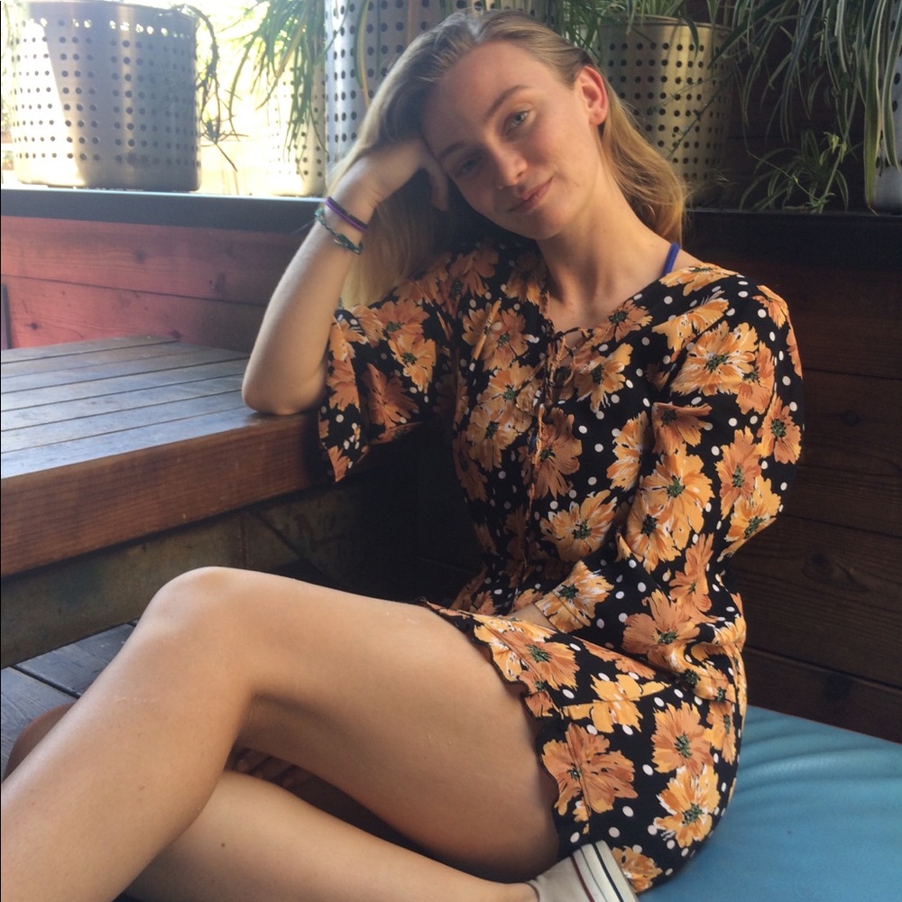 stevie sister floral romper